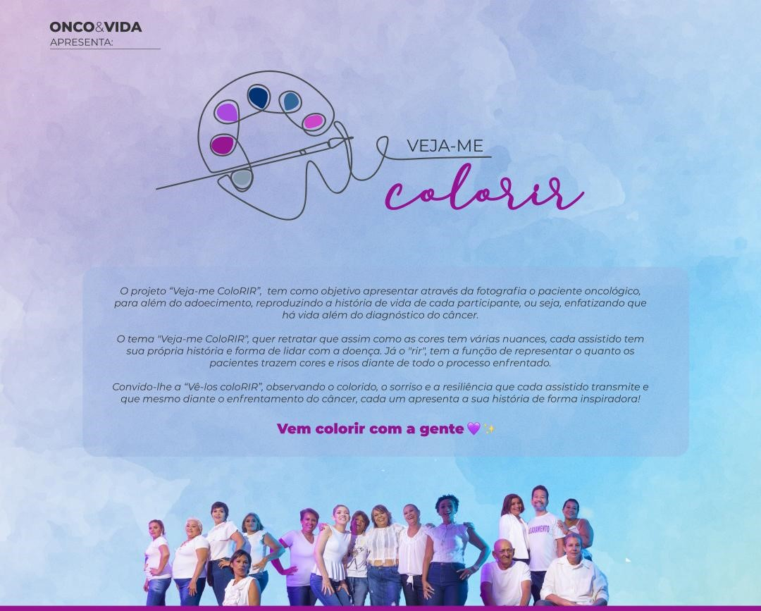 Gratidão aos parceiros da Exposição Veja-me Colorir